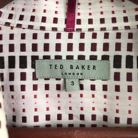 5/$20 CLEARANCE SALE! Ted Baker London Shirt - Picture 4 of 8